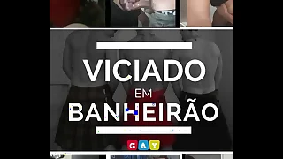 Mamei gays machos e put&otilde;es no banheiro do metro LUZ - ANAL E MUITO LEITE NO RED