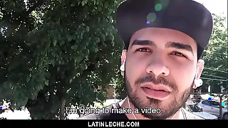 LatinLeche - Sopping Stud Joins a Gay-For-Pay Porno